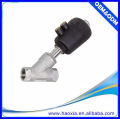 JZF Series stainless steel DN20 angle seat valve with plastic head